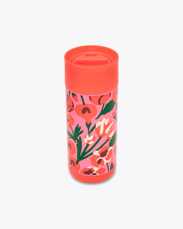 Stainless Steel Thermal Mug, Las Flores | Ban.do