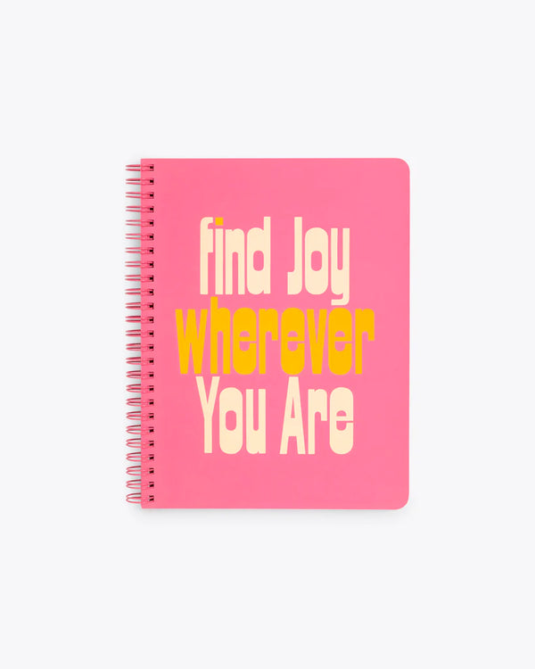 Rough Draft Mini Notebook, Find Joy Wherever | ban.do