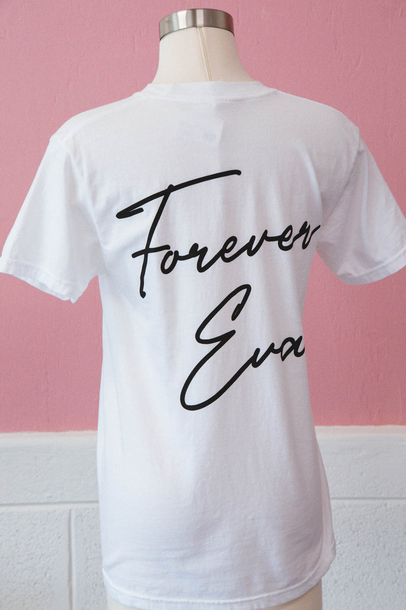 Forever Eva Graphic Tee, White | Friday+Saturday