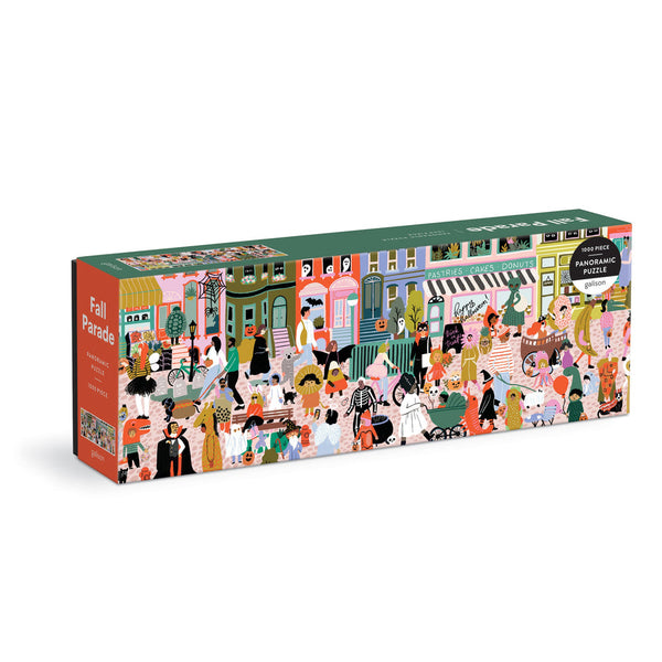 1000 Piece Panoramic Puzzle, Fall Parade
