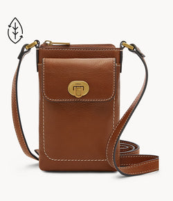 Harper Phone Bag, Brown | Fossil®