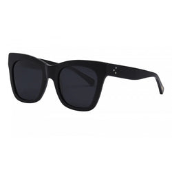 Billie Polarized Sunglasses, Black Smoke | I-SEA