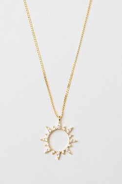 Starburst Necklace, Gold | Brenda Grands
