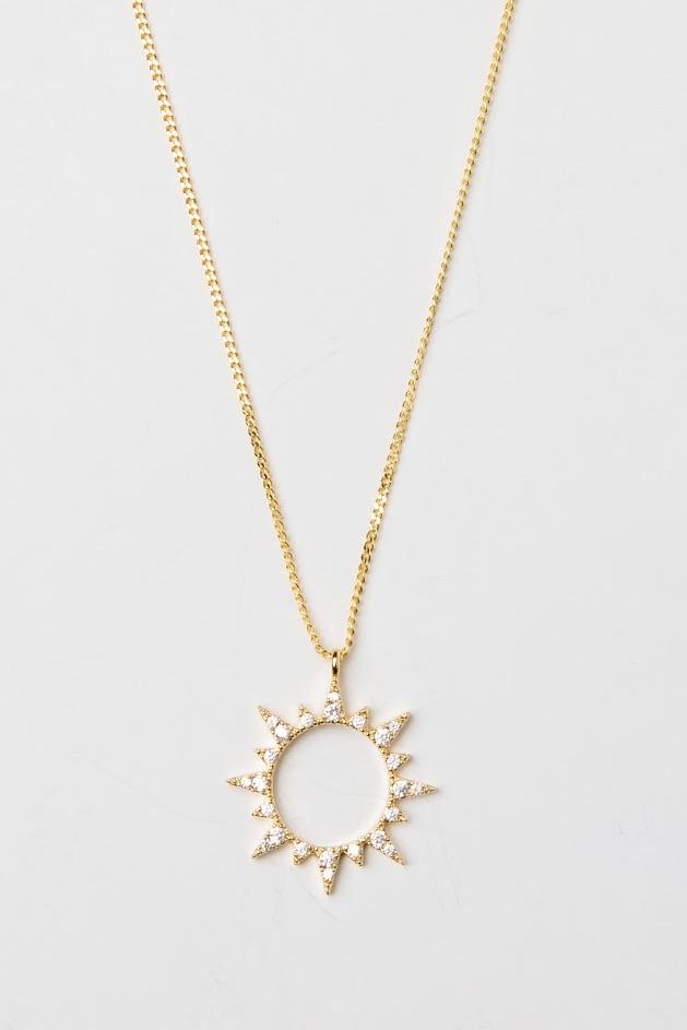 Starburst Necklace, Gold | Brenda Grands
