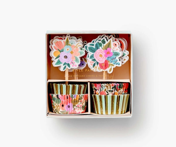 Garden Party Cupcake Kit, Pink Floral | Rifle Paper Co.
