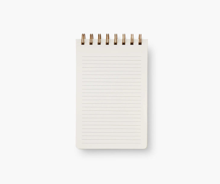 Small Spiral Notebook, Peach Floral | Rifle Paper Co.