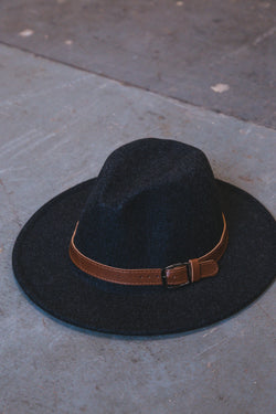 Beth Panama Hat, Black