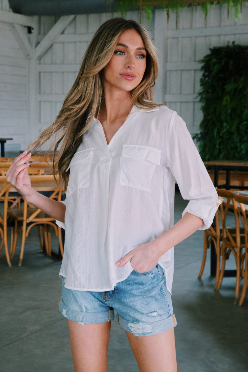 Olivia Ultra High Rise Mom Short, Moonshine Light