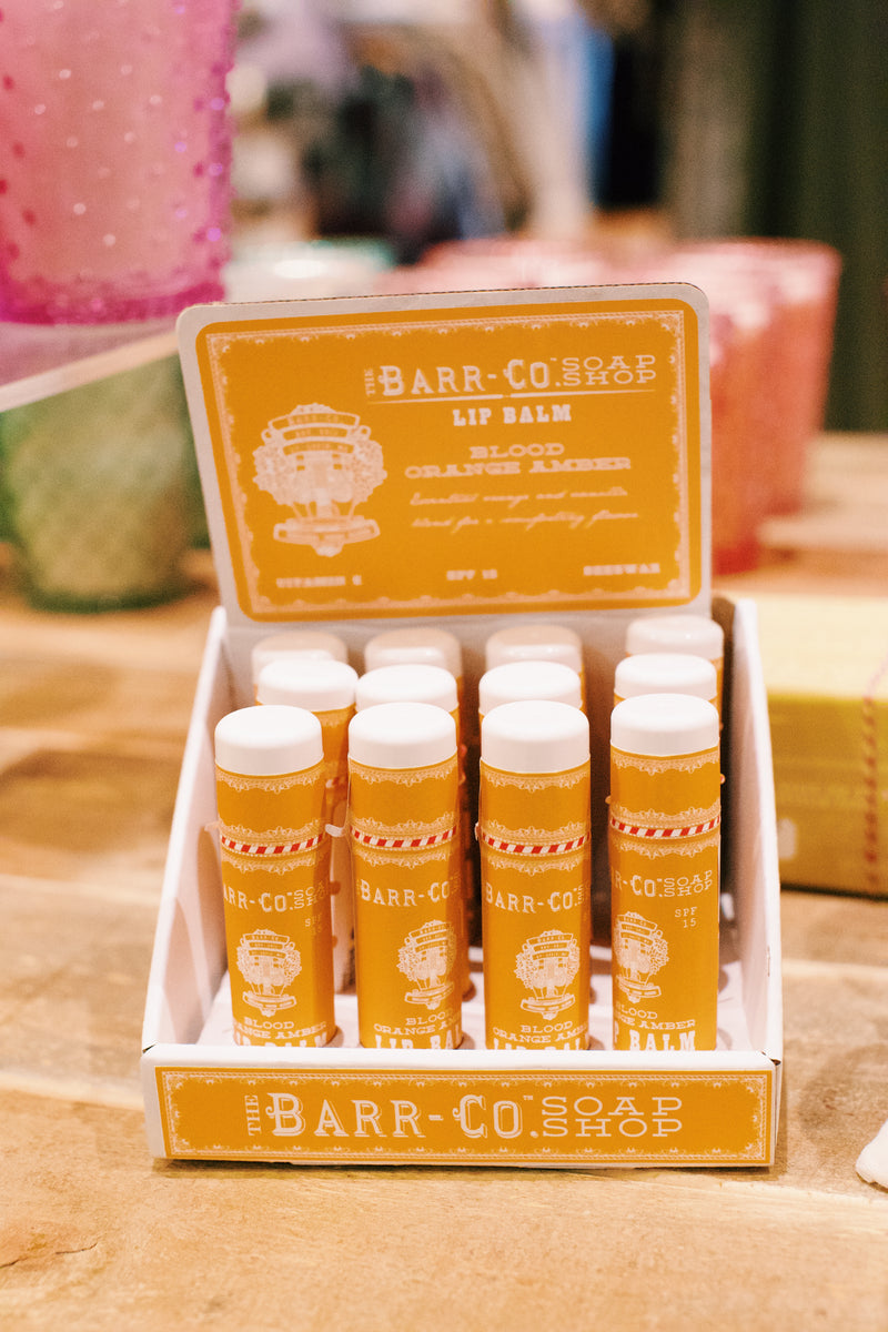 Blood Orange Amber Lip Balm | Barr-Co.