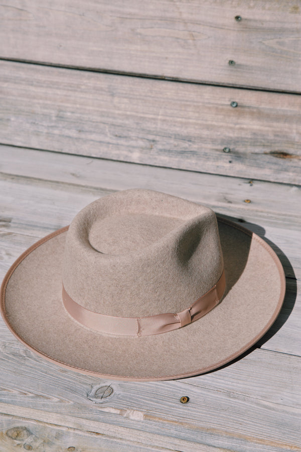 Monroe Rancher Hat, Oatmeal | Gigi Pip