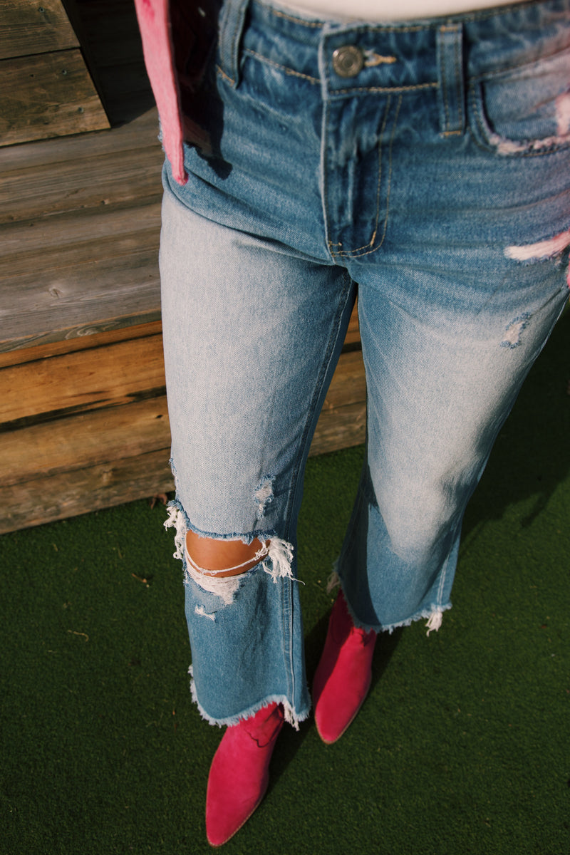 Leslie 90's Vintage Flare, Ga Twilight