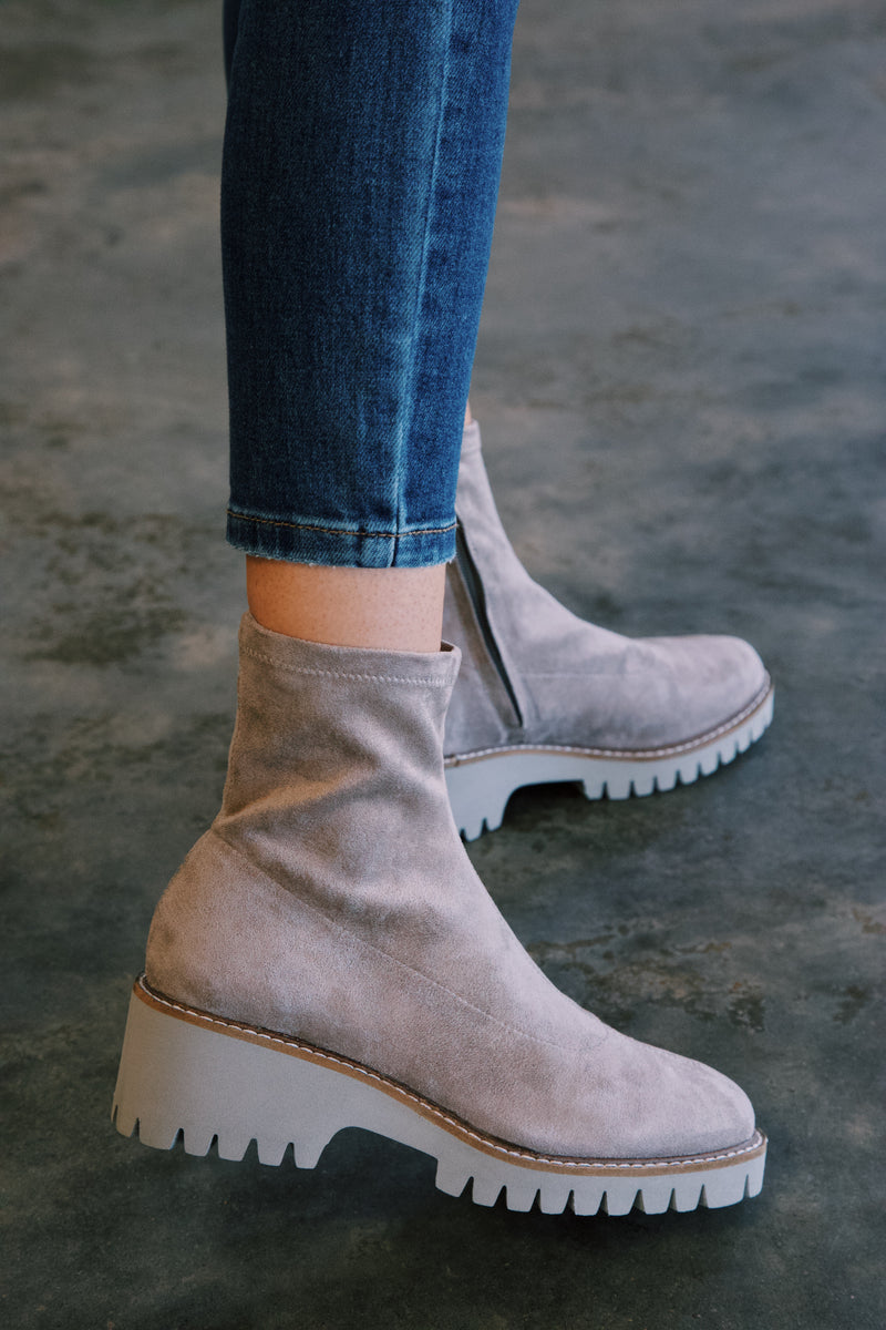 Hudson Sock Boot, Grey | Coconuts by Matisse