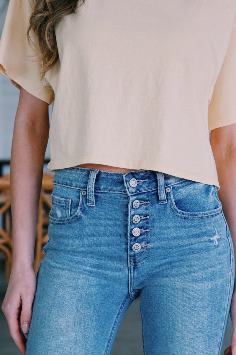 Clara High Rise Skinny Jeans, Got The Blues