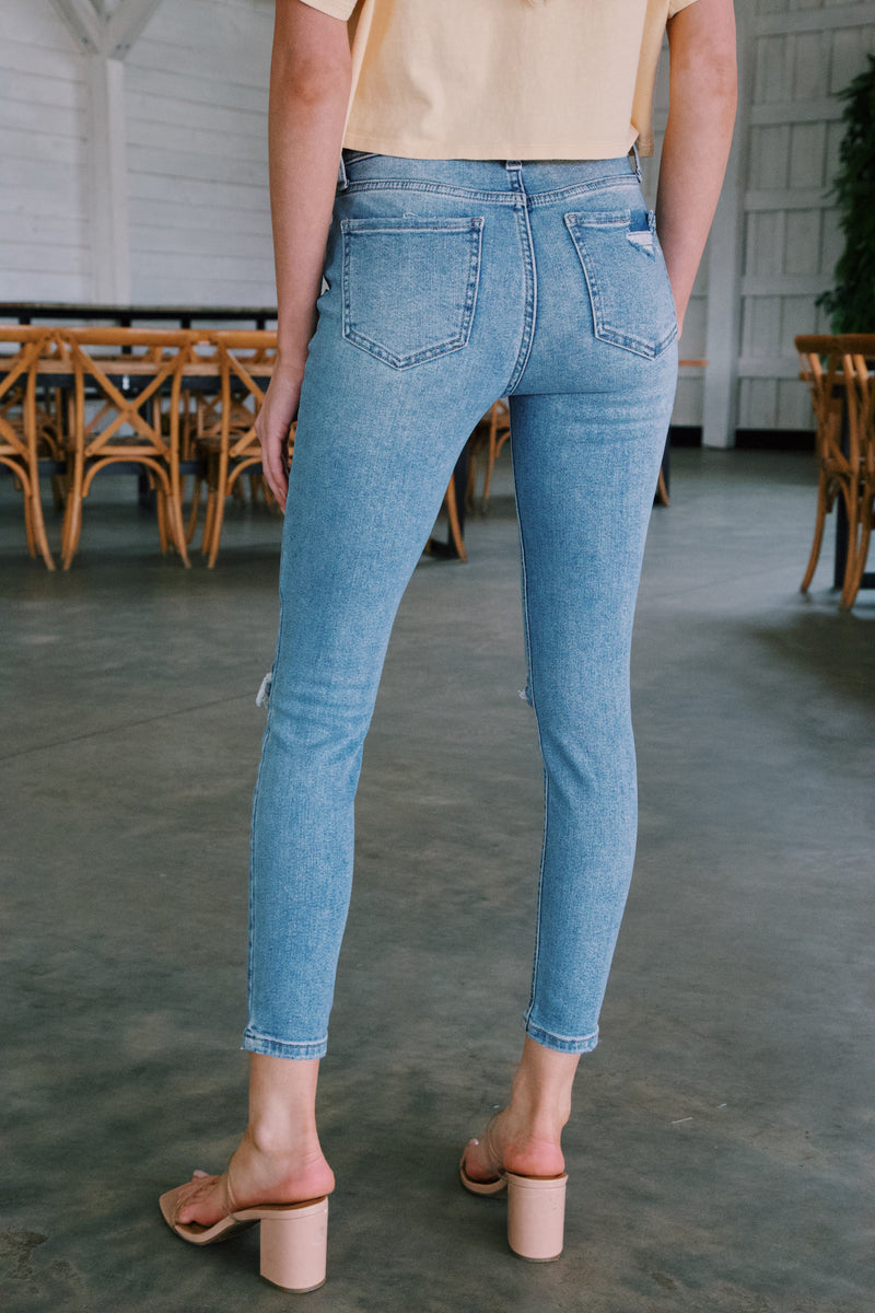 Clara High Rise Skinny Jeans, Got The Blues