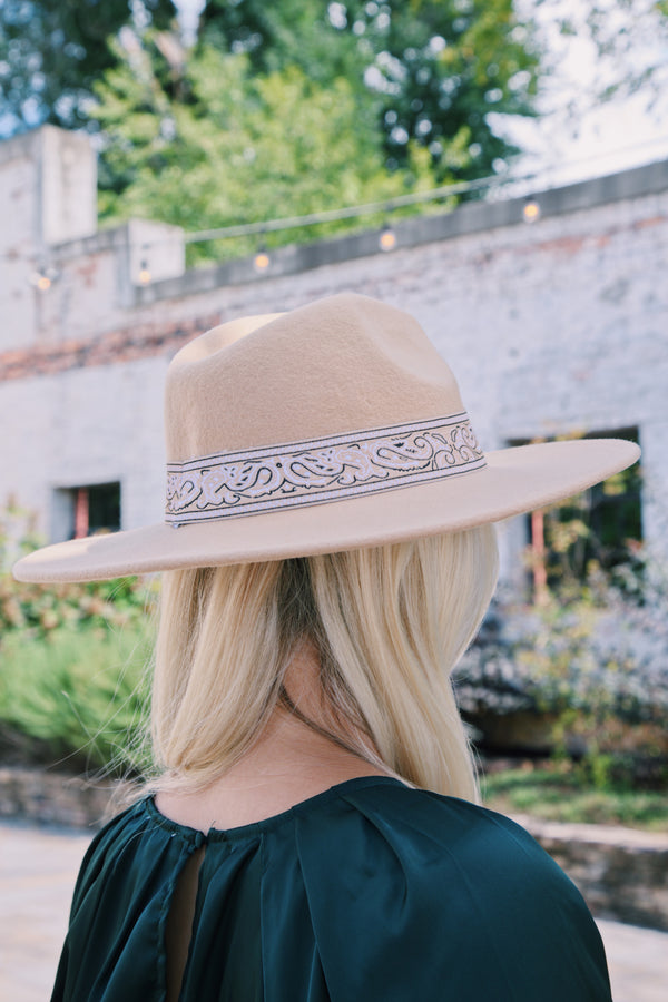 Indy Wool Hat, Beige