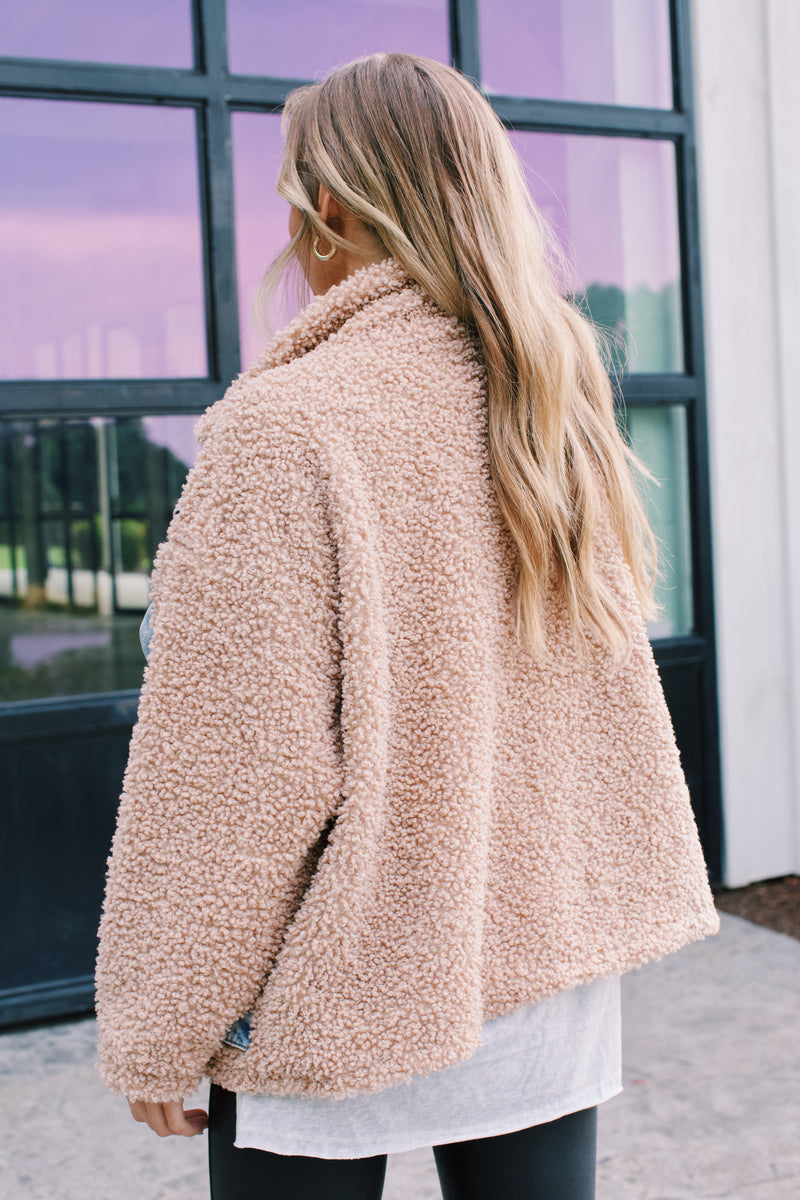 Dover Denim Trucker Jacket, Fuzzy Wuzzy | BLANK NYC