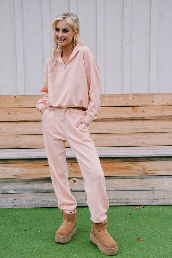 Stellar Soft Sweatpants, Tropical Peach