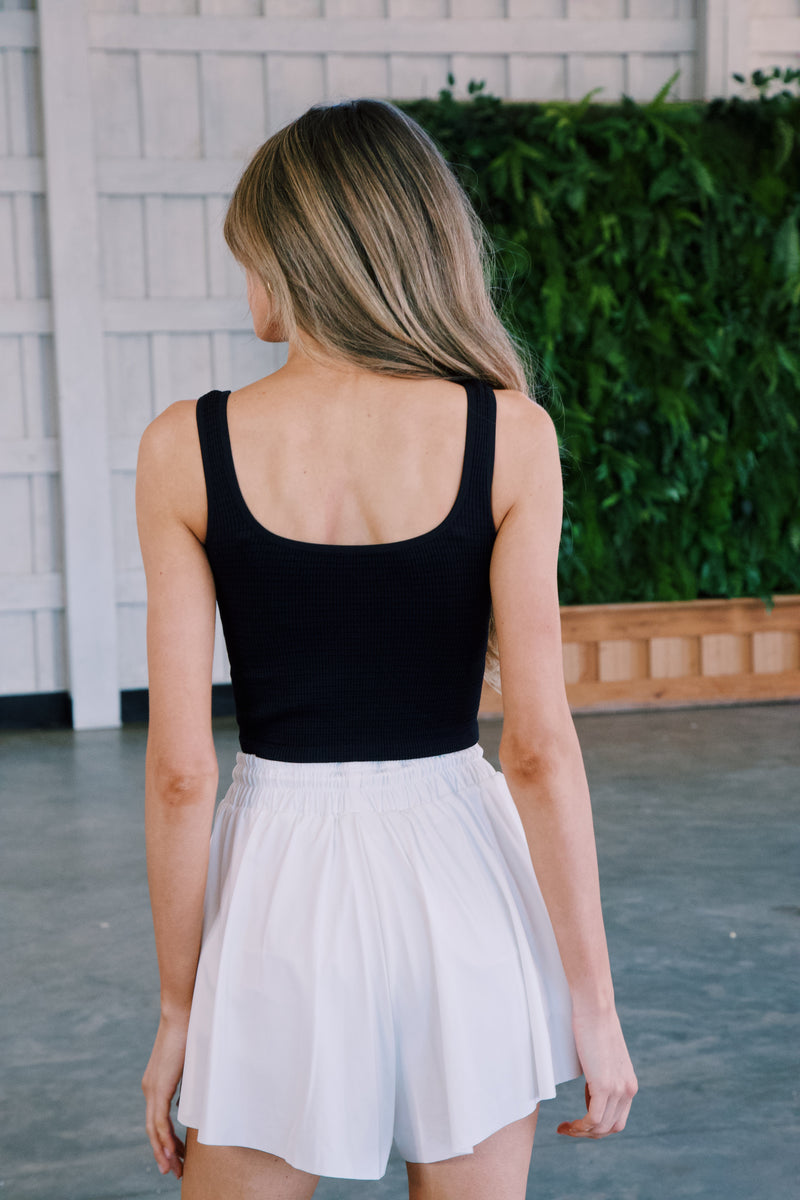 Wait For It Active Shorts, White