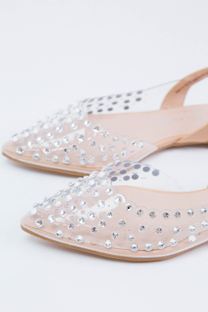 Lolla Rhinestone Flats, Nude  | Chinese Laundry