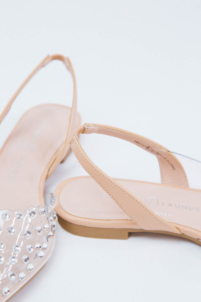 Lolla Rhinestone Flats, Nude  | Chinese Laundry