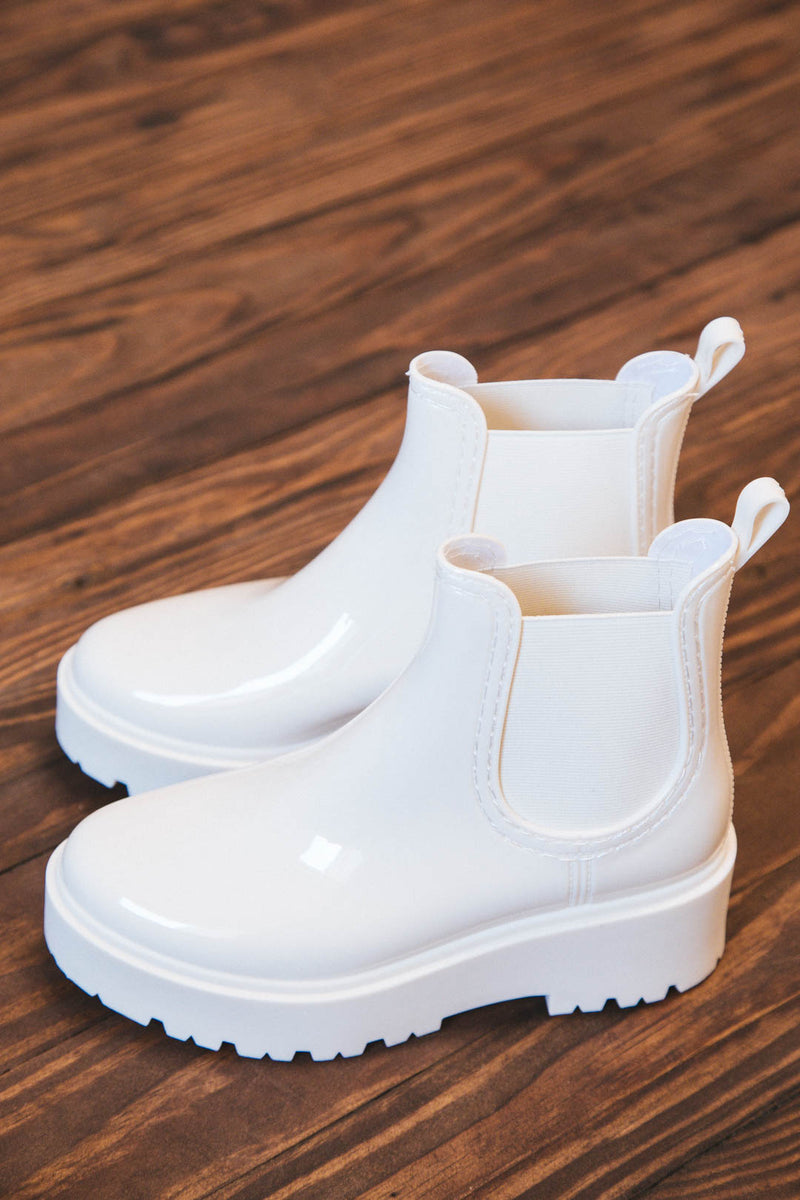 Penny Rain Boot, White | Beach by Matisse