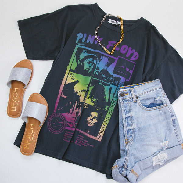 Pink Floyd Merch Tee, Vintage Black | DayDreamer