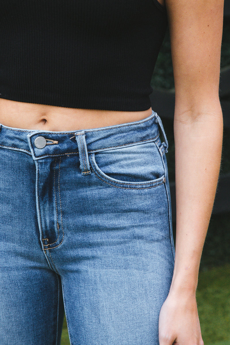 Shady Slim Straight Jeans, Denim