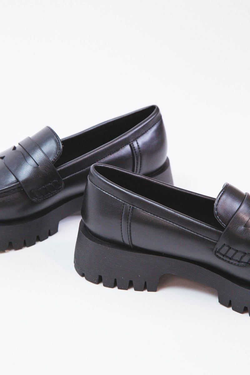Hutch Penny Loafer, Black