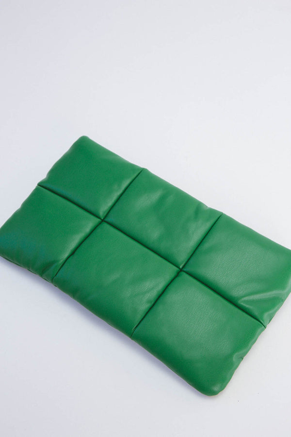Robin Puffy Clutch, Green