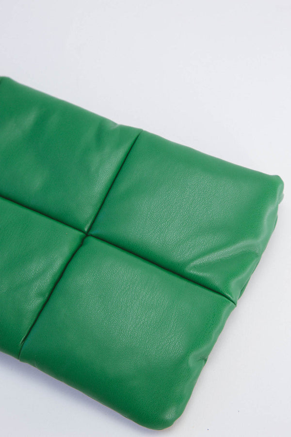 Robin Puffy Clutch, Green