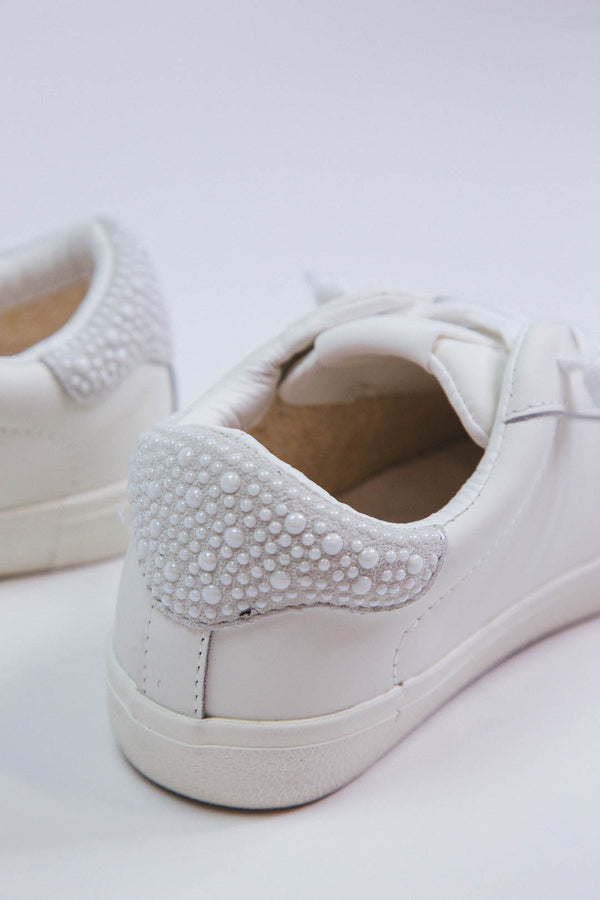 Dayna Pearl Star Sneaker, White Multi | Vintage Havana