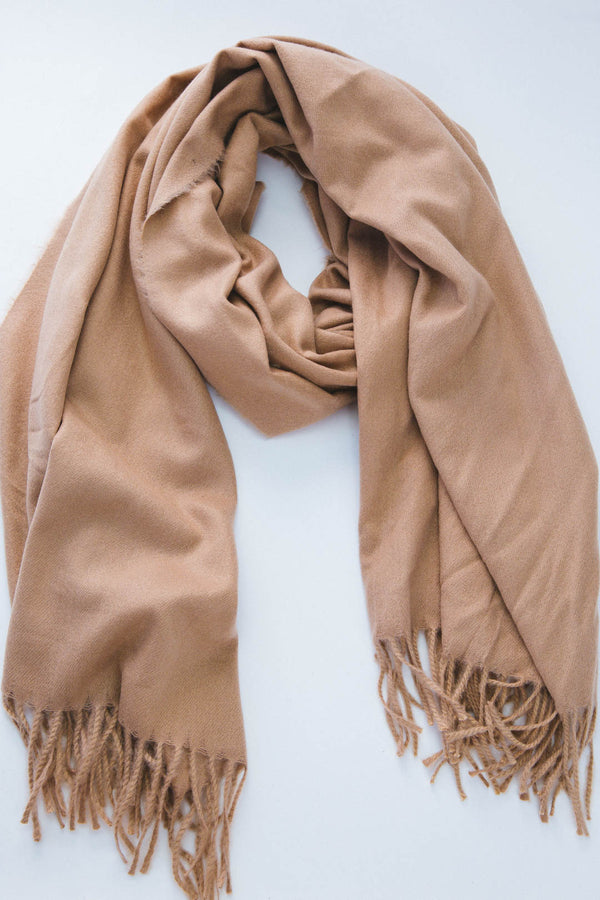 Autumn Bliss Scarf, Camel