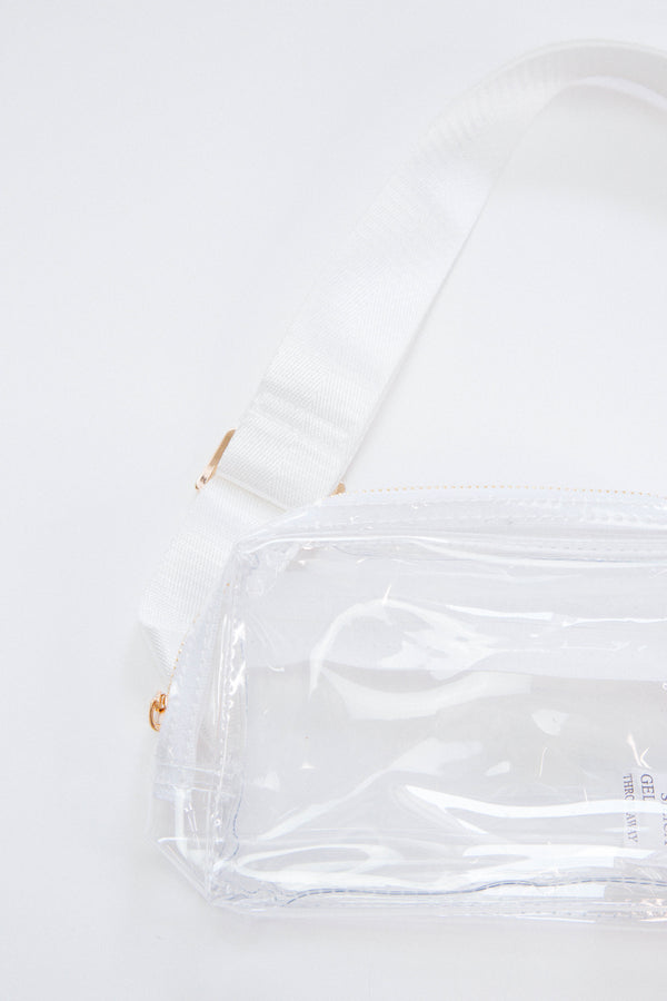Trendsetter Clear Fanny Pack, Clear