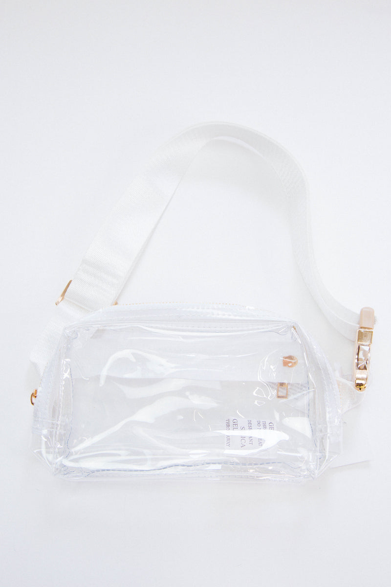Trendsetter Clear Fanny Pack, Clear