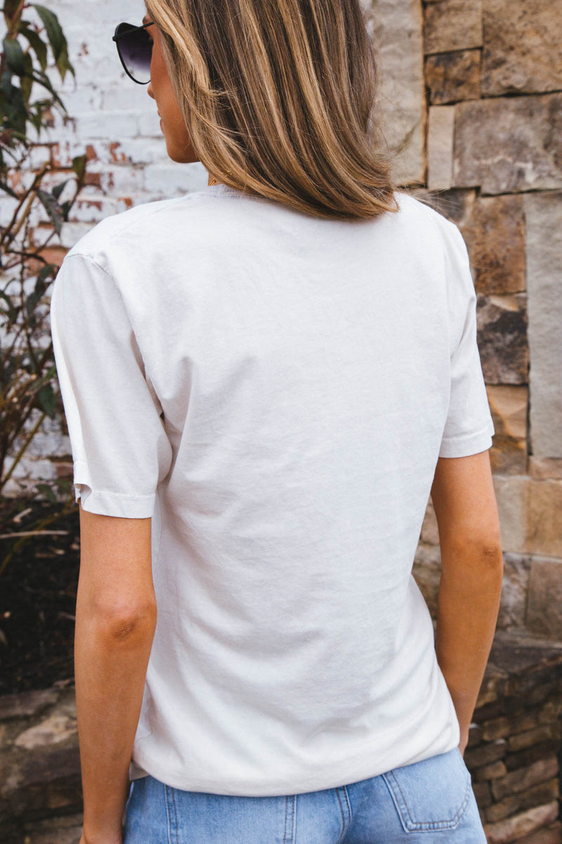 Rodeo Leave Her Wild Graphic Tee, Off White