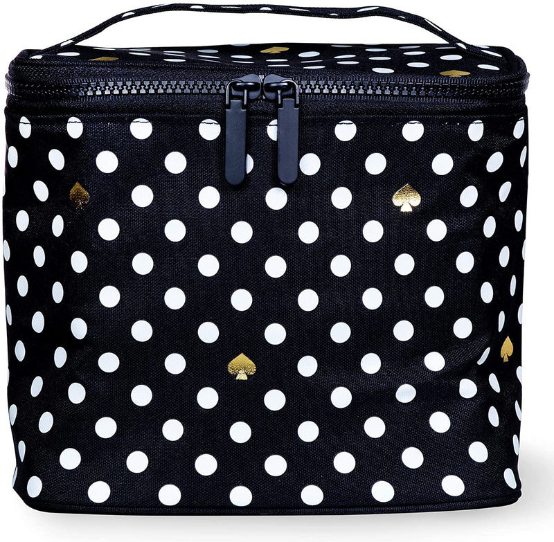 Lunch Tote, Black/White Dots | Kate Spade New York