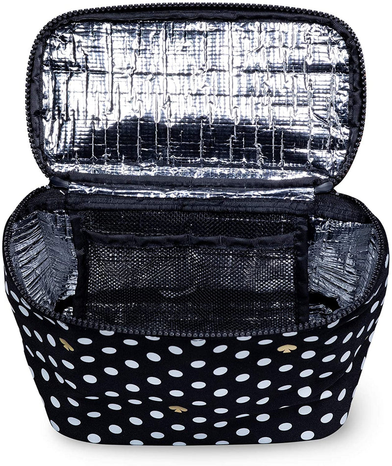 Lunch Tote, Black/White Dots | Kate Spade New York