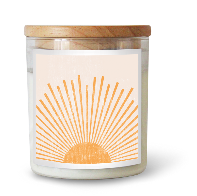 Sun Dial Large Soy Wax Candle, India | The CommonFolk