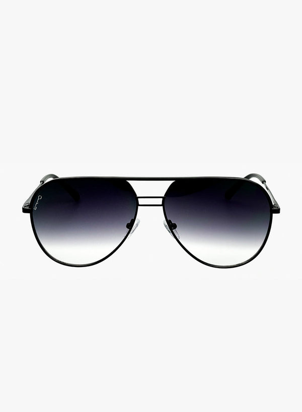 Transit Small Sunglasses, Black | Otra