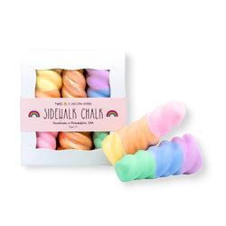 Unicorn Sidewalk Chalk, Rainbow | TWEE