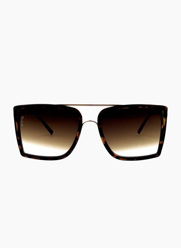 Velda Sunglasses, Tort/Brown Fade | Otra